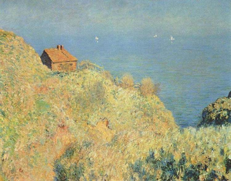 Claude Monet Hut of the Douaniers with Varengeville,